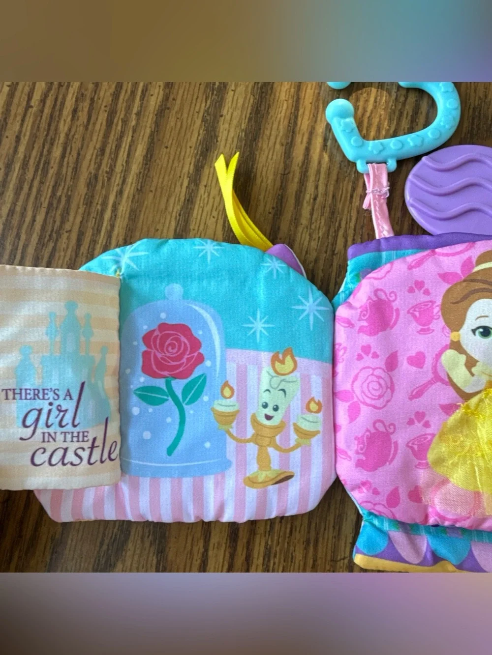 Baby Cloth Books Sensory Crinkle Disney Belle Unicorn Tails Carters Owl Bunny